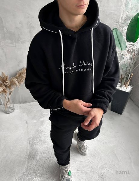 Костюм худі штани з вишивкою Ham Style Ham1XL фото