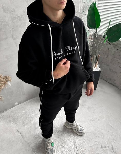 Костюм худі штани з вишивкою Ham Style Ham1XL фото