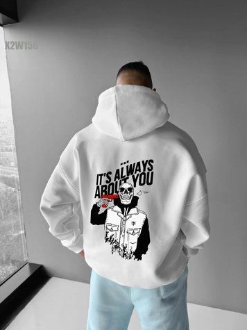 Худі з принтом Fomo x2w156-XL фото