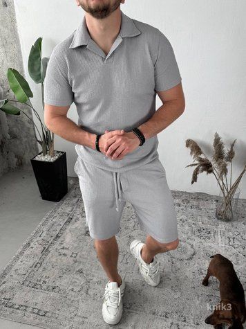 Костюм футболка шорти оверсайз літній Knick _knik3-XL фото
