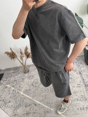 Костюм футболка шорти оверсайз вака варений Son son2XL фото