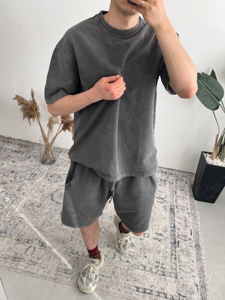 Костюм футболка шорти оверсайз вака варений Son son2XL фото