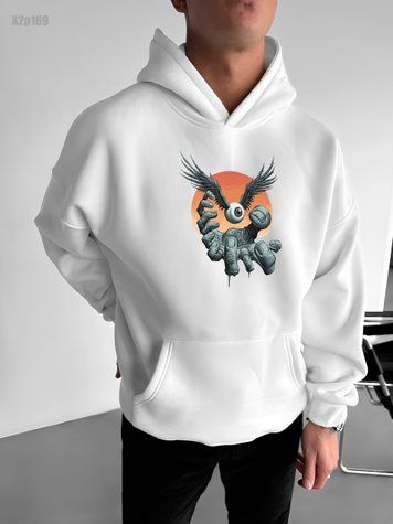 Худі з принтом Fomo x2p169-XL фото