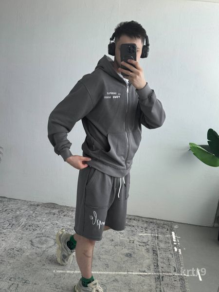 Костюм чоловічий оверсайз кофта шорти Karter krtr9-XL фото