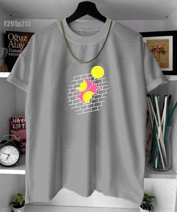 Футболка з принтом f291p215-XL фото