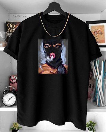 Футболка з принтом f249P22-XL фото