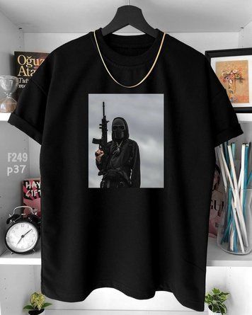 Футболка з принтом f249p37-XL фото