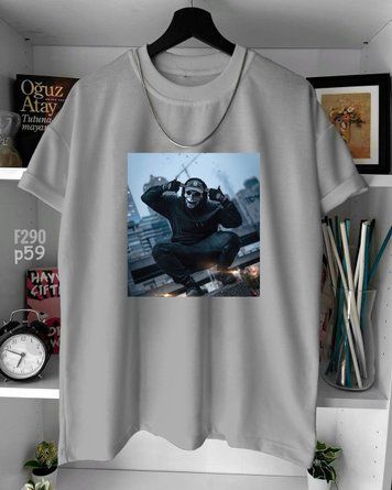 Футболка з принтом f290p59-XL фото