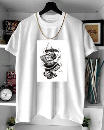 Футболка з принтом f250p15-XL фото