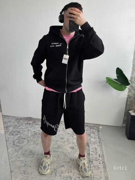 Костюм чоловічий оверсайз кофта шорти Karter krtr1-XL фото