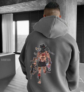 Худі з принтом Fomo x4w159-XL фото