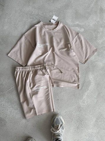 Костюм Футболка шорти чоловічий оверсайз SML sml6p1-xl фото
