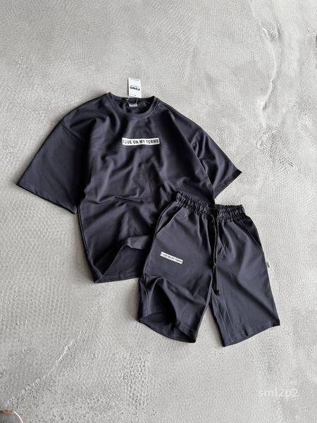 Костюм Футболка шорти чоловічий оверсайз SML sml2p2-xl фото