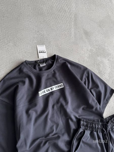 Костюм Футболка шорти чоловічий оверсайз SML sml2p2-xl фото