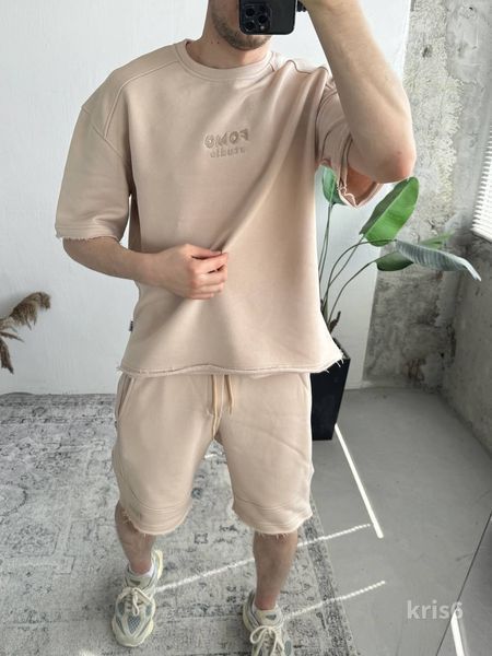Костюм футболка шорти чоловічий оверсайз Krispy kris6-XL фото