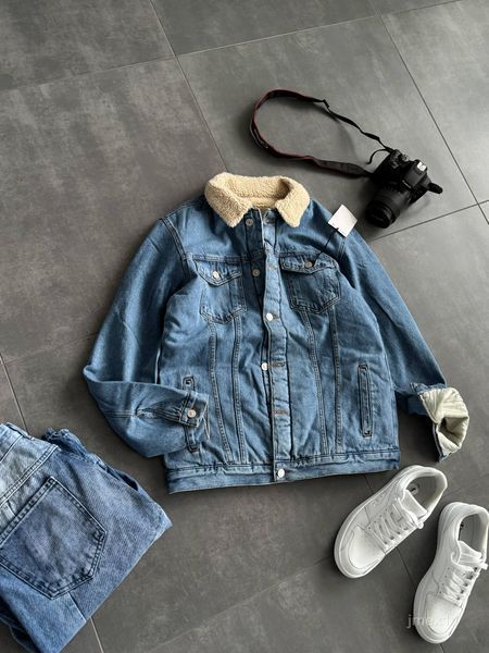 Джинсова куртка чоловіча SHERPA DENIM jmex11-XXL фото