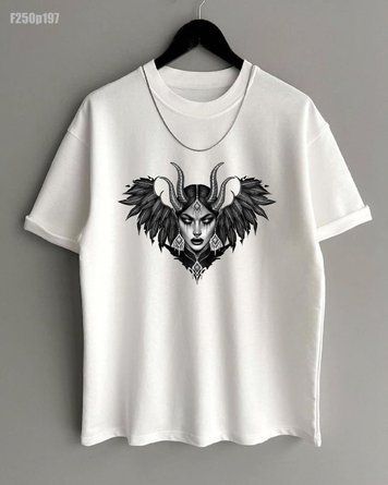 Футболка з принтом f250p197-XL фото