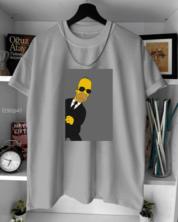 Футболка з принтом f290p47-XL фото