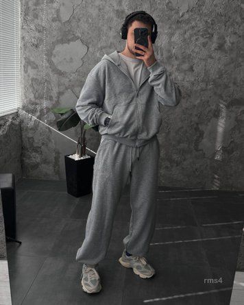 Спортивний костюм ZIP SET на блискавці чоловічий rms4-XL фото