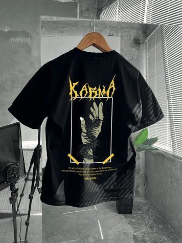 Футболка з принтом f249ps12-XL фото