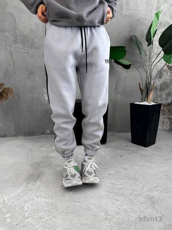 Спортивні джогери на флісі чоловічі PantMove xfant3-XL фото
