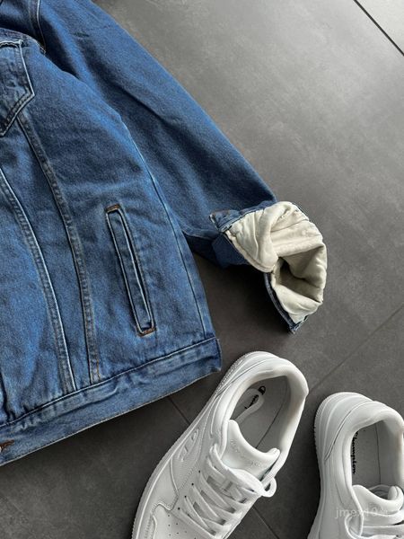 Джинсова куртка чоловіча SHERPA DENIM jmex10-S фото