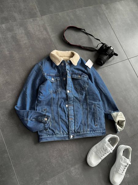 Джинсова куртка чоловіча SHERPA DENIM jmex10-S фото