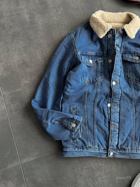 Джинсова куртка чоловіча SHERPA DENIM jmex10-S фото