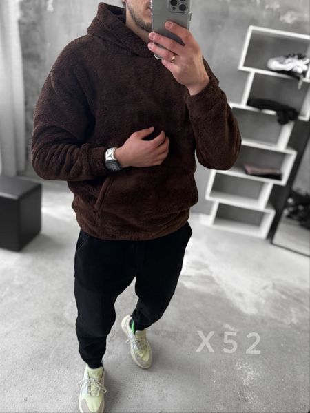 Плюшеве оверсайз худі Plyshka x52LXL фото