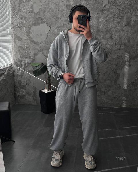 Спортивний костюм ZIP SET на блискавці чоловічий rms4-XL фото