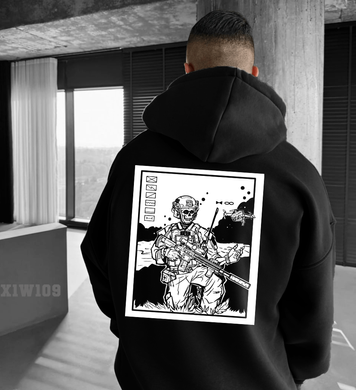 Худі з принтом Fomo x1w109-XL фото