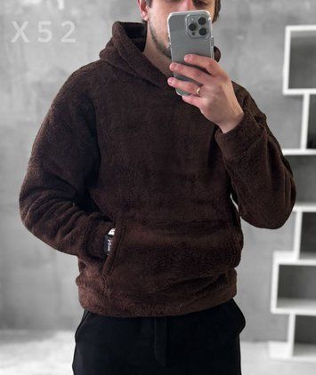 Плюшеве оверсайз худі Plyshka x52LXL фото