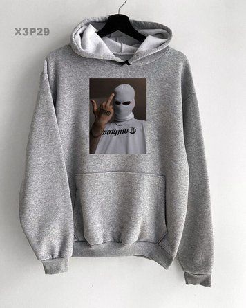 Худі з принтом Fomo X5P29-XL фото