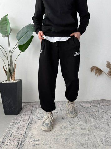 Штани спортивні джогери чоловічі з вишивкою Athletic35 jok1-XL фото