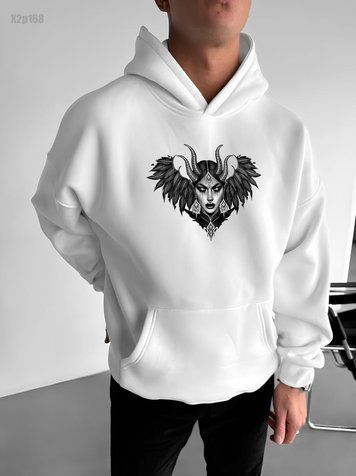 Худі з принтом Fomo x2p168-XL фото