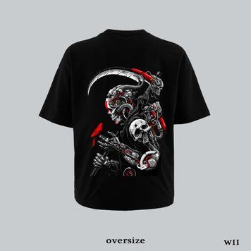 Футболка з принтом чоловіча оверсайз 24f1w11-XL фото