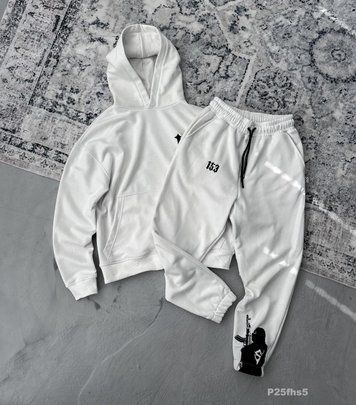 Костюм худі штани з принтом p25fhs5XL фото