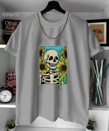 Футболка з принтом f291p216-XL фото