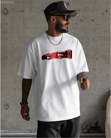 Футболка з принтом f250p158-XL фото