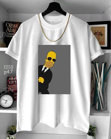 Футболка з принтом f250p47-XL фото