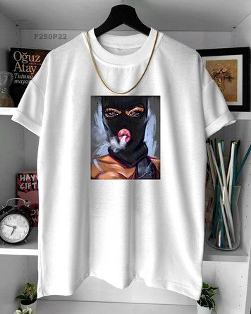 Футболка з принтом f250P22-XL фото