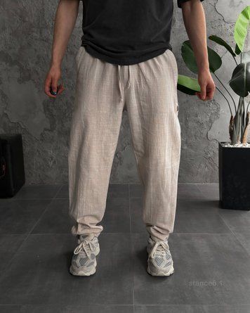 Брюки чоловічі льняні Stance stance6.1-XL фото