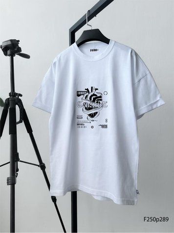 Футболка з принтом f250p289-XL фото