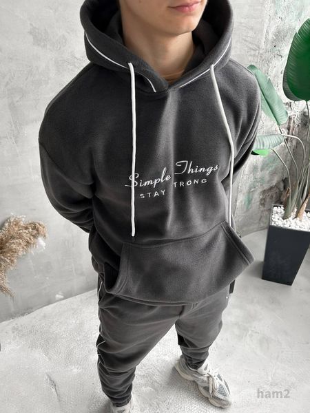 Костюм худі штани з вишивкою Ham Style Ham2XL фото