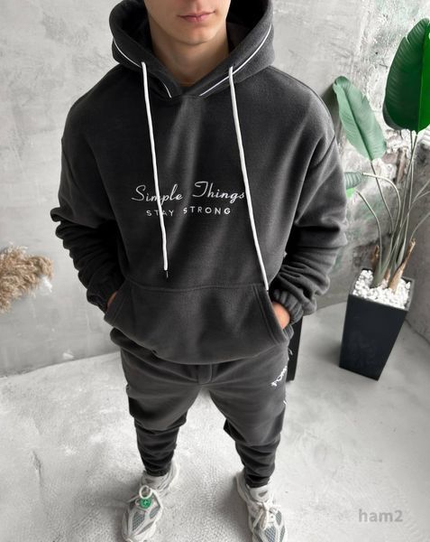 Костюм худі штани з вишивкою Ham Style Ham2XL фото