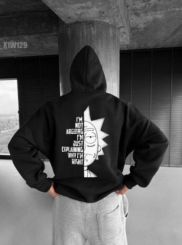 Худі з принтом Fomo x1w129-XL фото