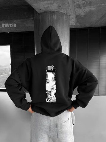 Худі з принтом Fomo x1w138-XL фото