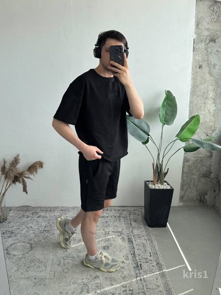Костюм футболка шорти чоловічий оверсайз Krispy kris1-XL фото