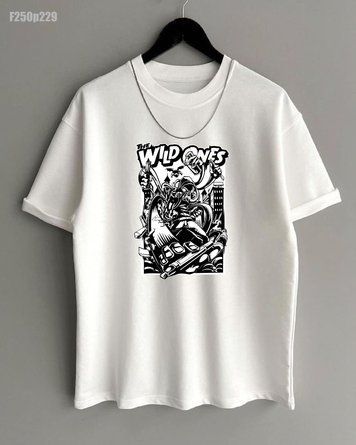 Футболка з принтом f250p229-XL фото