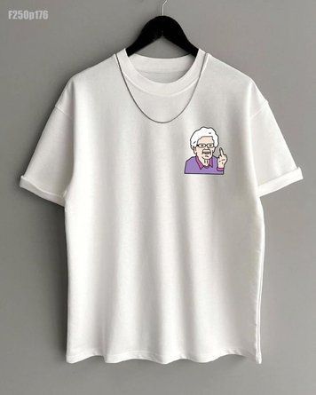 Футболка з принтом f250p176-XL фото